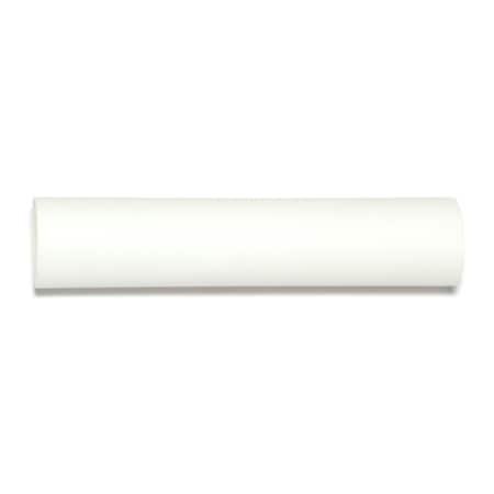 Midwest Fastener Heat Shrink Tube, Thin Wall, White, 3 in, 5 PK 67972